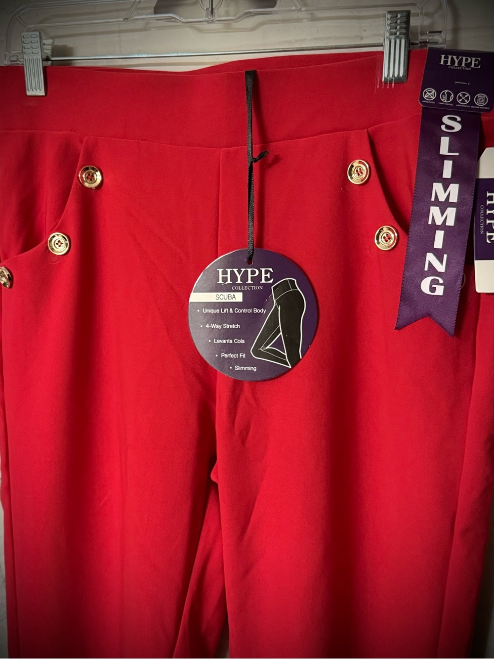 Hype butt lift casual pants